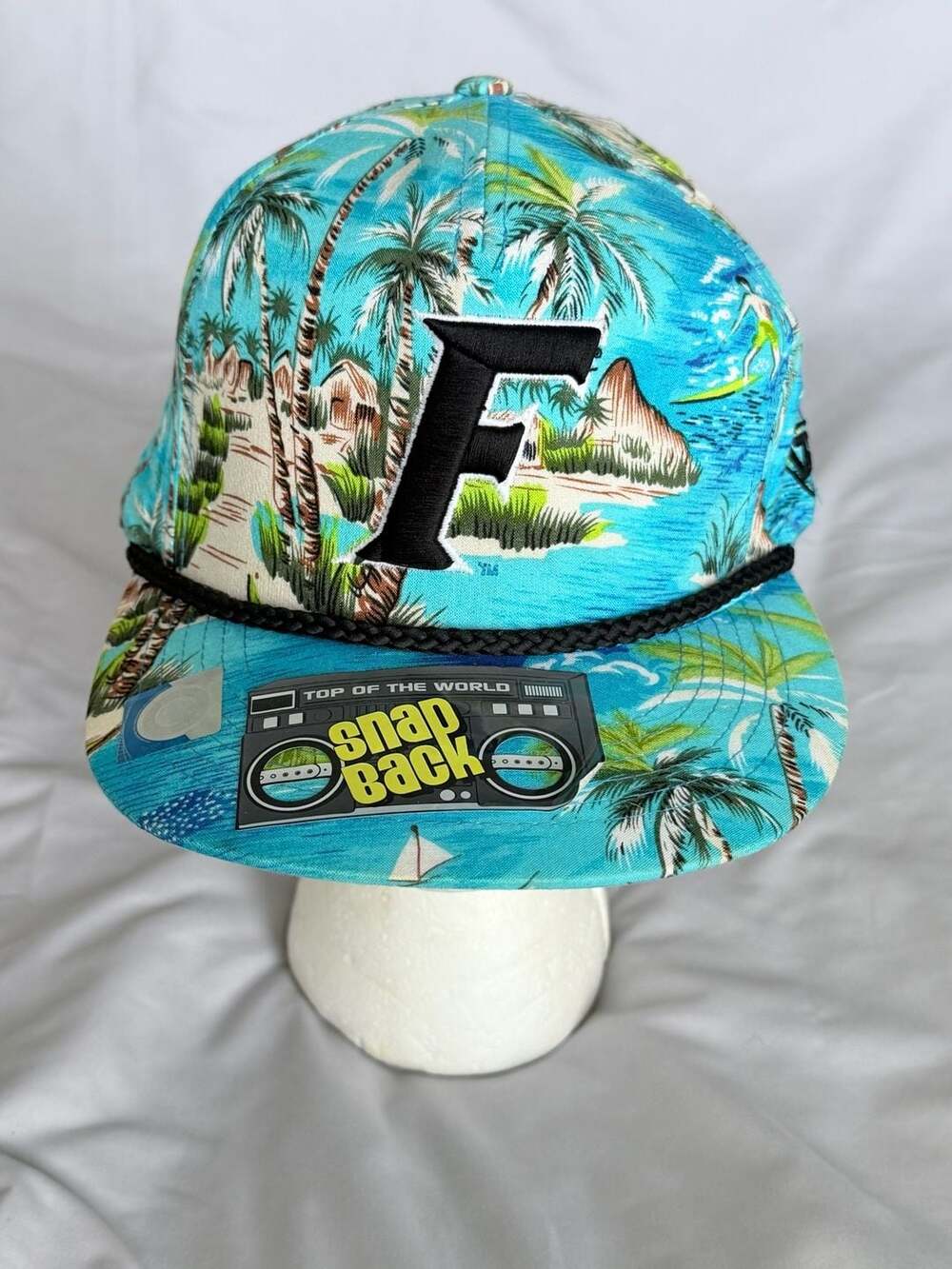 Top of the World Florida Gators Tropical Beach Scene Snapback Hat